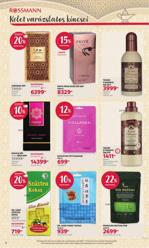 ROSSMANN akciós újság