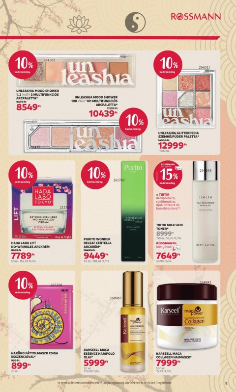 ROSSMANN akciós újság