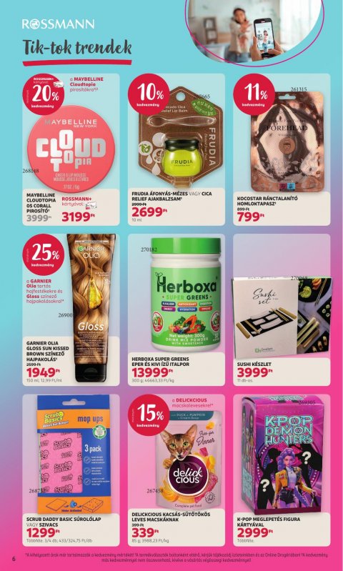 ROSSMANN akciós újság