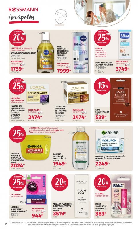 ROSSMANN akciós újság