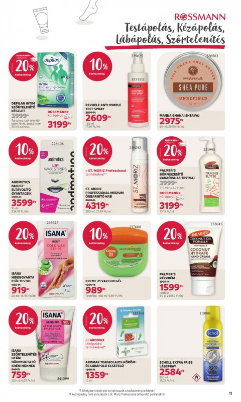 ROSSMANN akciós újság