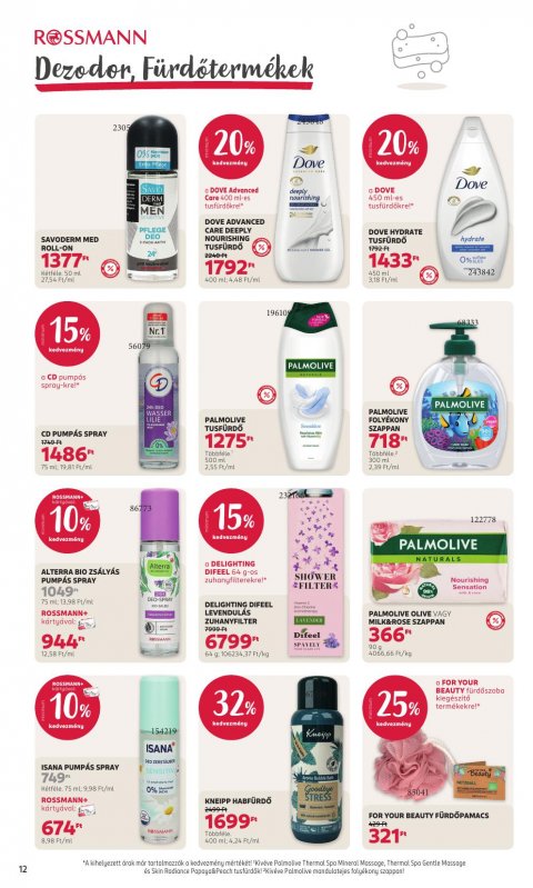 ROSSMANN akciós újság