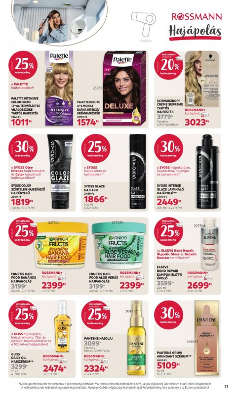 ROSSMANN akciós újság