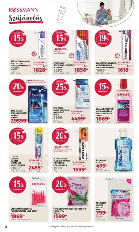 ROSSMANN akciós újság