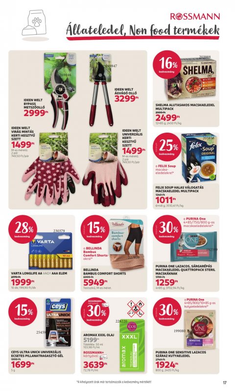 ROSSMANN akciós újság