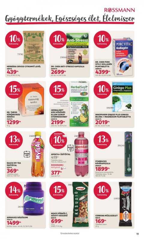 ROSSMANN akciós újság