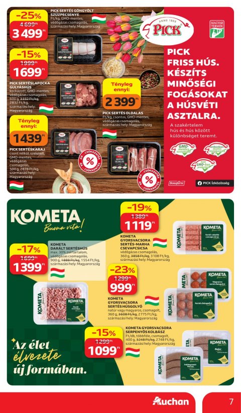 AUCHAN Hipermarket akciós újság