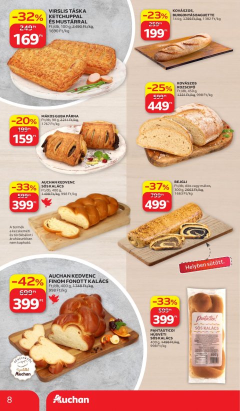 AUCHAN Hipermarket akciós újság
