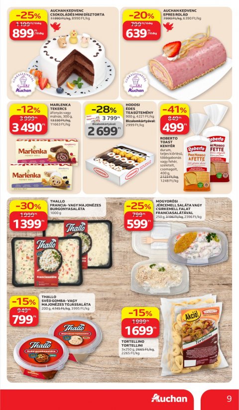 AUCHAN Hipermarket akciós újság