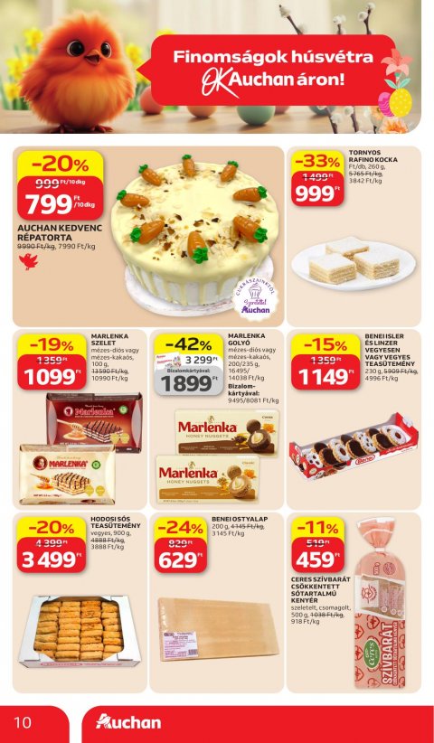 AUCHAN Hipermarket akciós újság