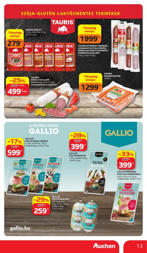 AUCHAN Hipermarket akciós újság