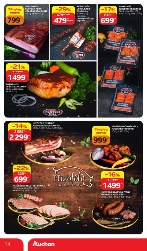 AUCHAN Hipermarket akciós újság