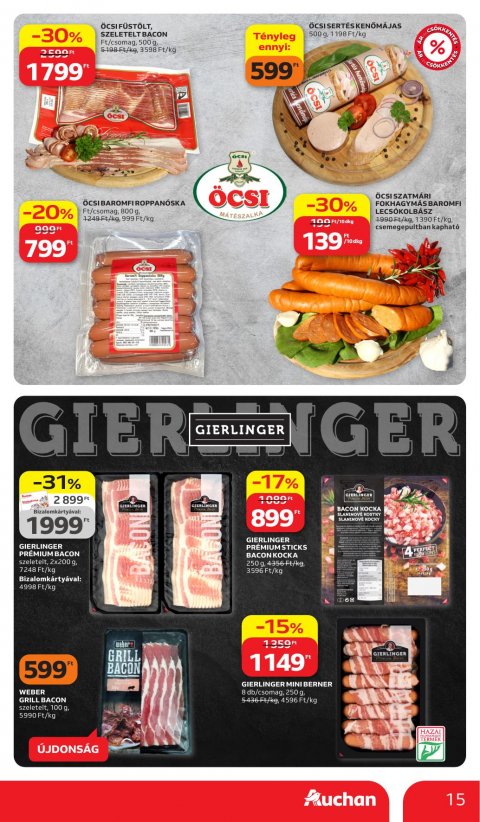 AUCHAN Hipermarket akciós újság