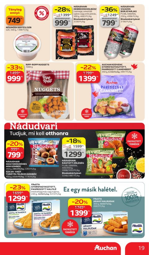 AUCHAN Hipermarket akciós újság