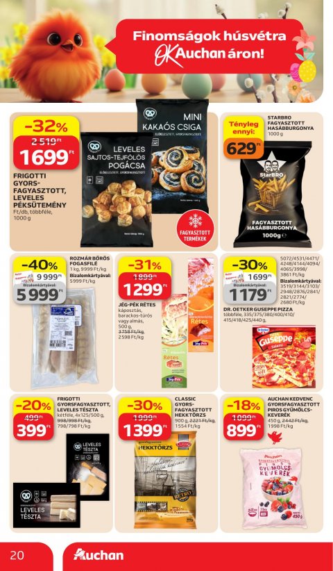 AUCHAN Hipermarket akciós újság