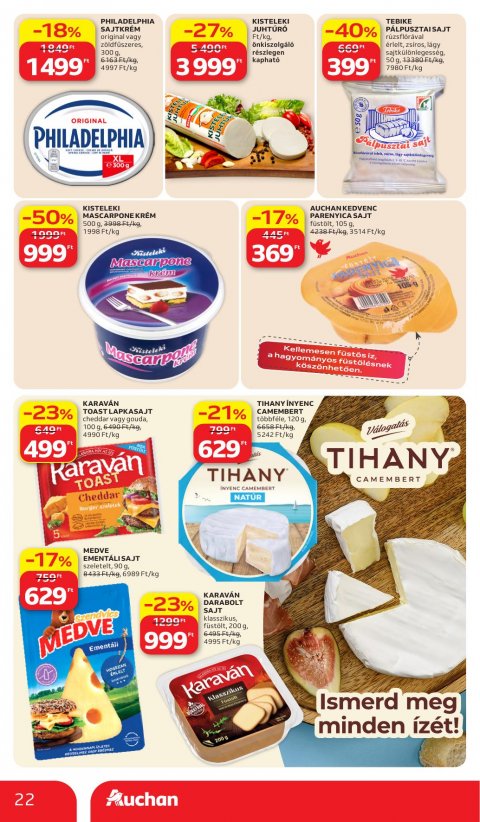AUCHAN Hipermarket akciós újság