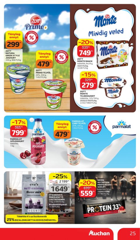 AUCHAN Hipermarket akciós újság