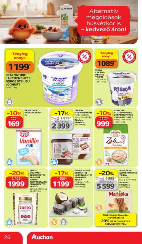 AUCHAN Hipermarket akciós újság