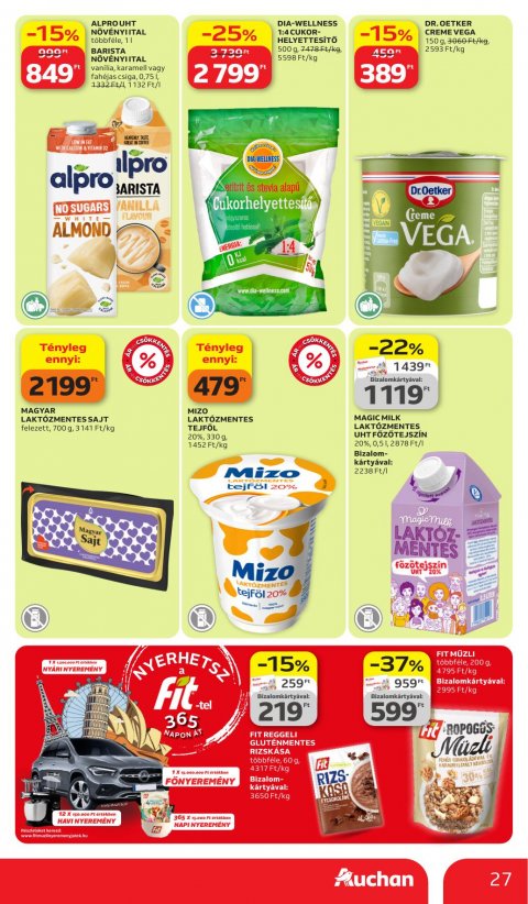 AUCHAN Hipermarket akciós újság