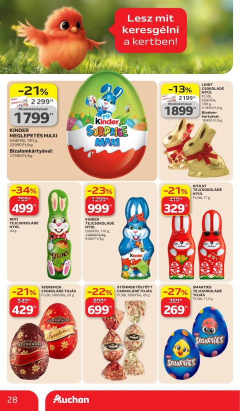 AUCHAN Hipermarket akciós újság