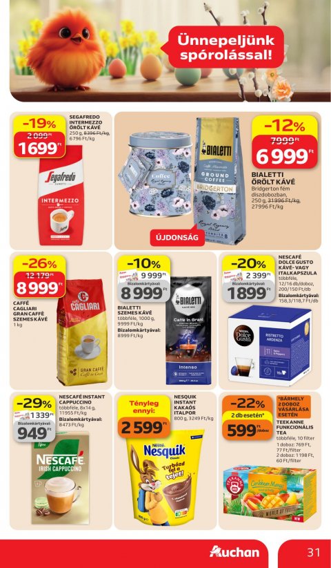 AUCHAN Hipermarket akciós újság