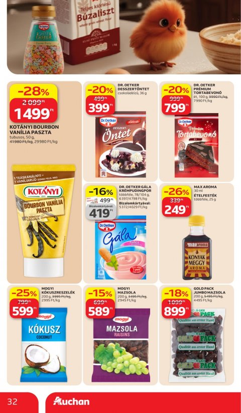 AUCHAN Hipermarket akciós újság