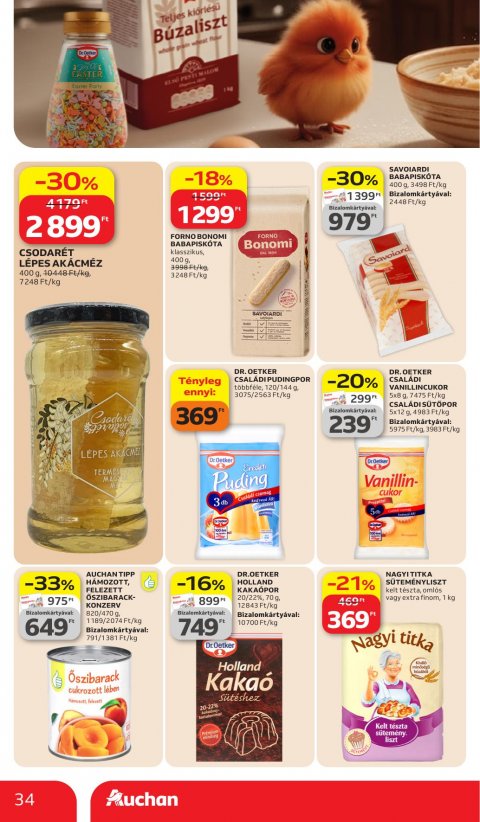 AUCHAN Hipermarket akciós újság