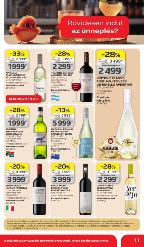 AUCHAN Hipermarket akciós újság