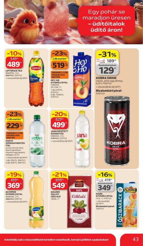 AUCHAN Hipermarket akciós újság