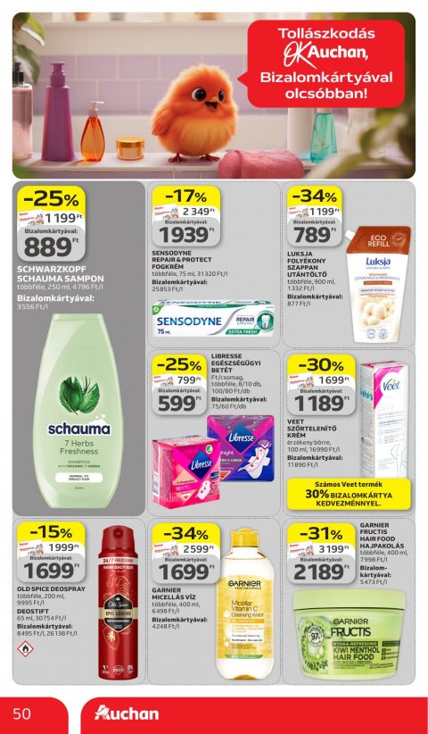 AUCHAN Hipermarket akciós újság