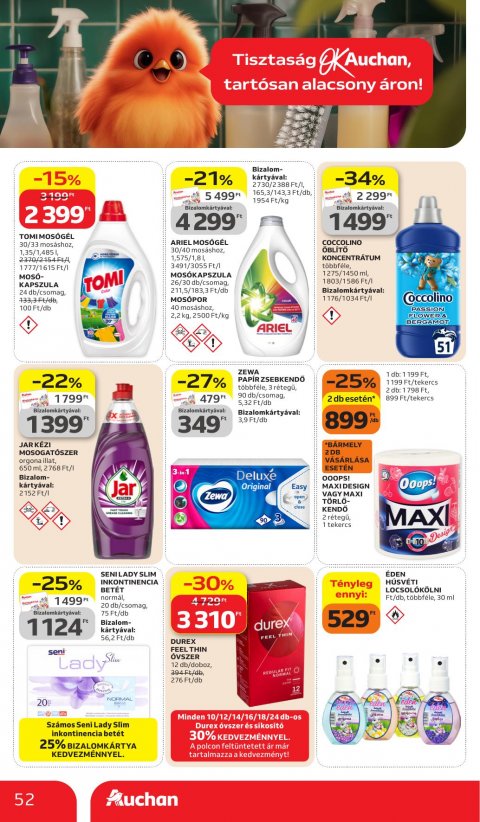 AUCHAN Hipermarket akciós újság
