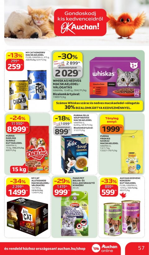 AUCHAN Hipermarket akciós újság