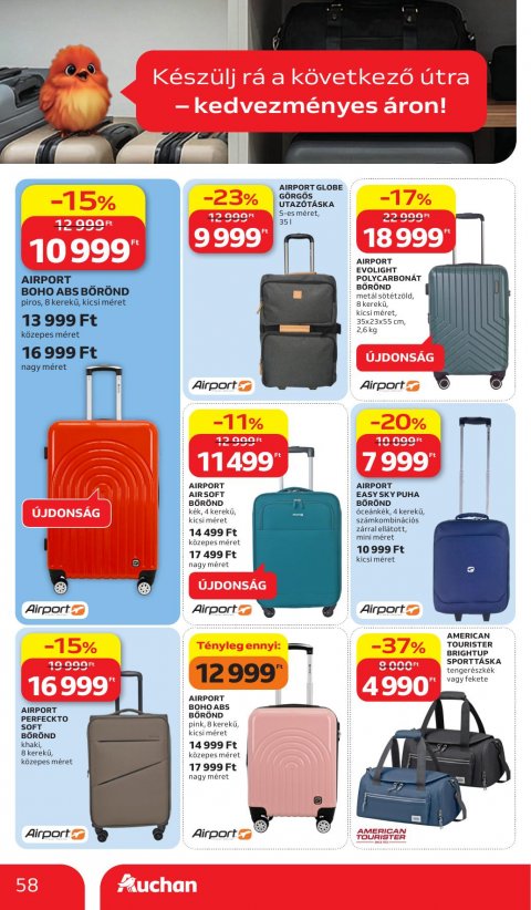 AUCHAN Hipermarket akciós újság