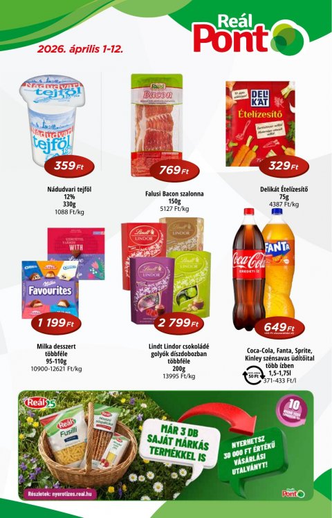 REAL Pont akciós újság