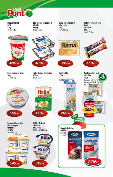 REAL Pont akciós újság