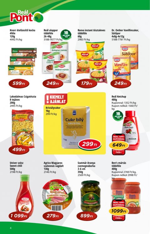 REAL Pont akciós újság