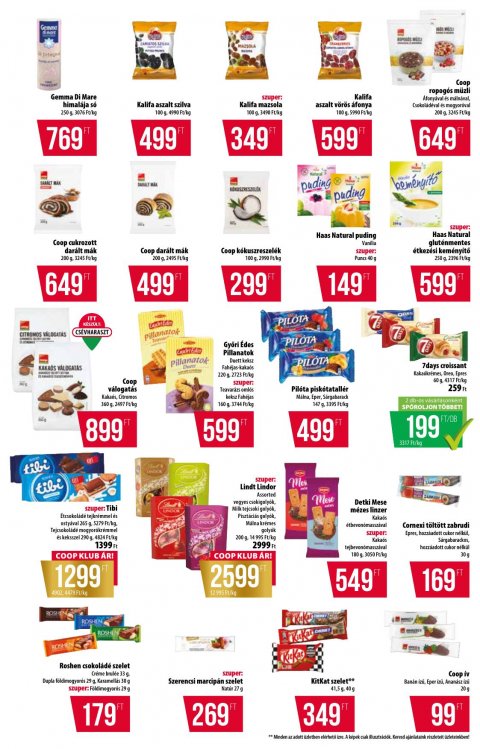 COOP Alföld akciós újság