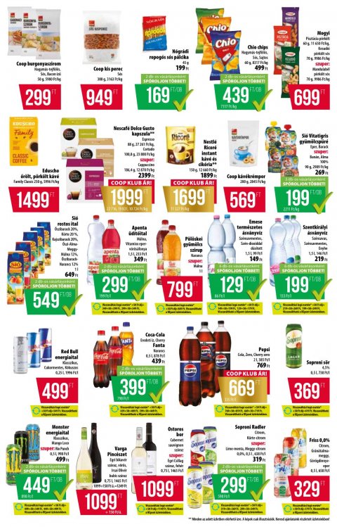 COOP Alföld akciós újság