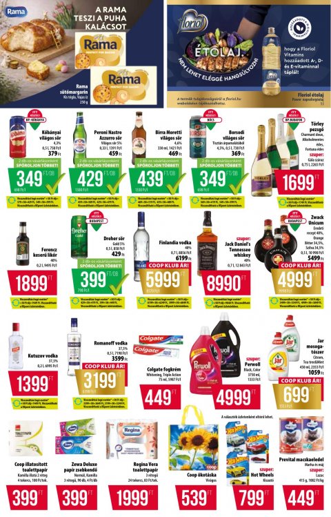 COOP Alföld akciós újság