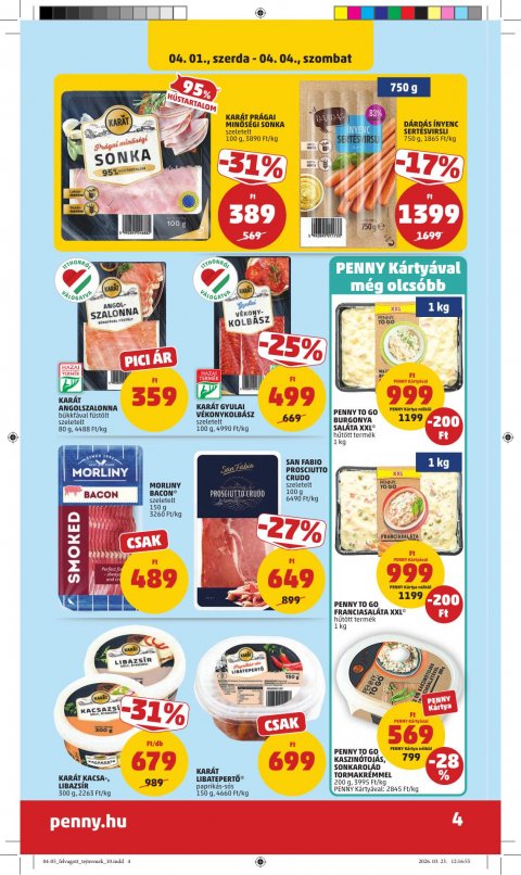 PENNY akciós újság
