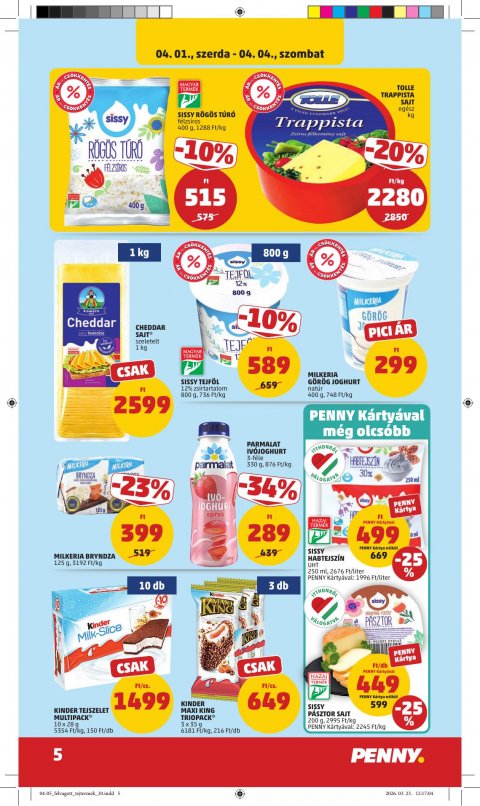 PENNY akciós újság
