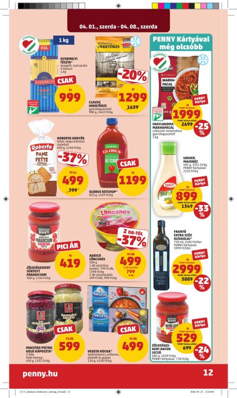 PENNY akciós újság
