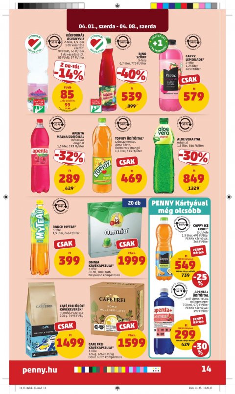 PENNY akciós újság