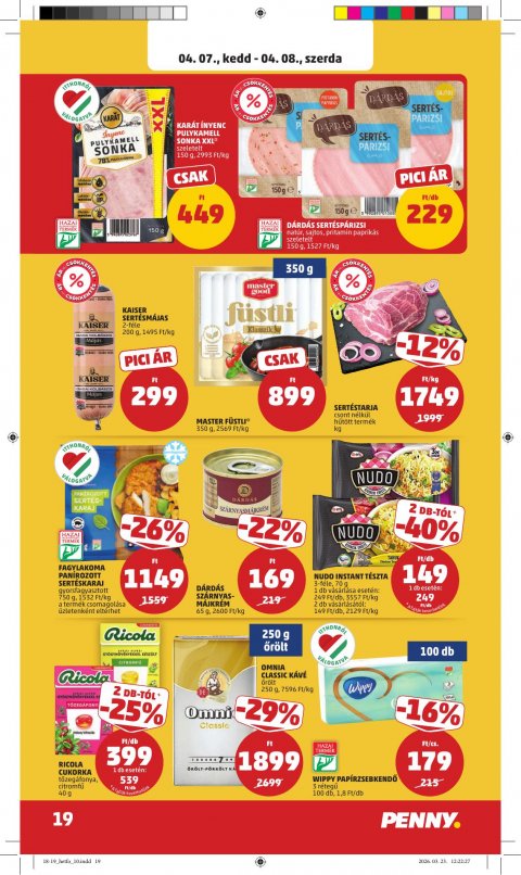 PENNY akciós újság