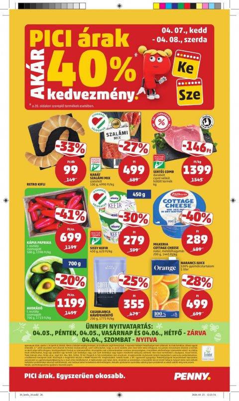 PENNY akciós újság