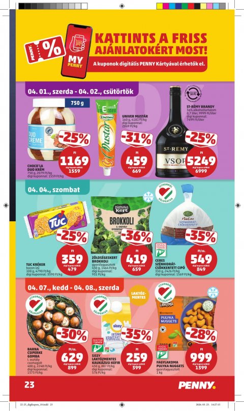 PENNY akciós újság