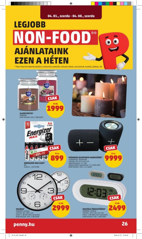 PENNY akciós újság