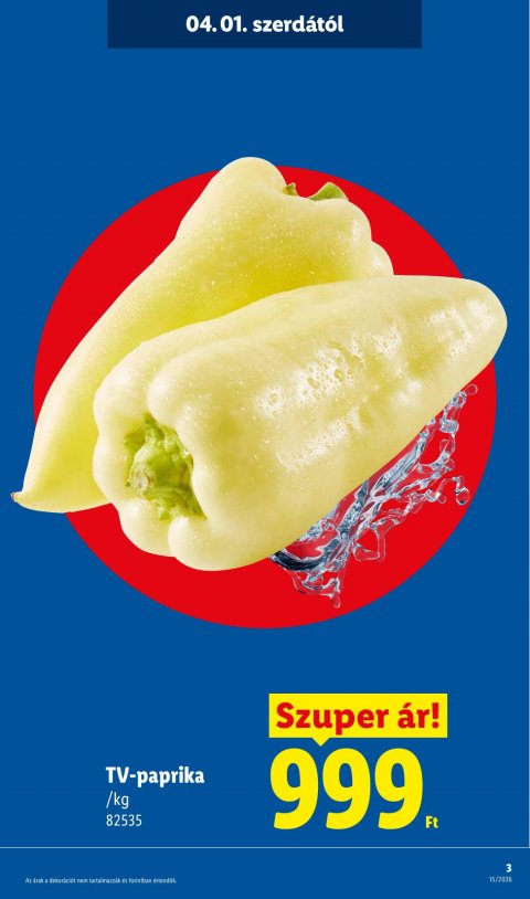 LIDL akciós újság