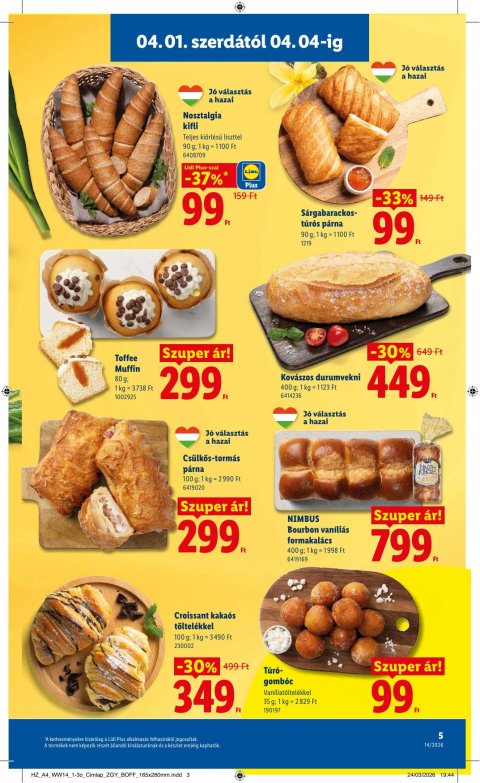 LIDL akciós újság