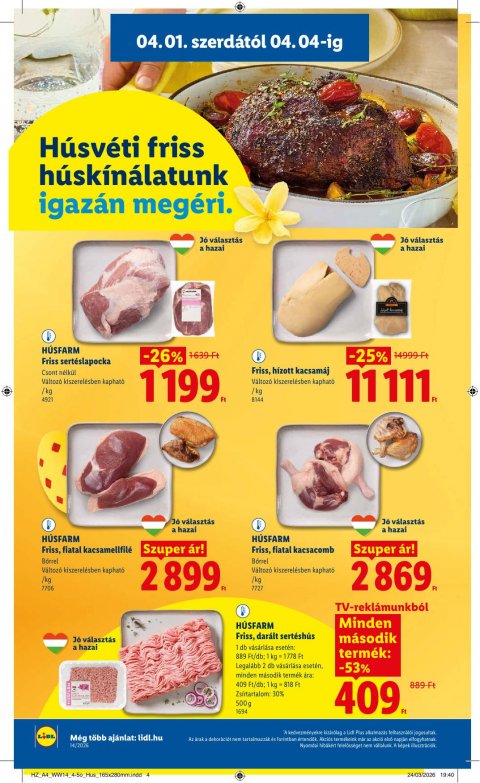 LIDL akciós újság